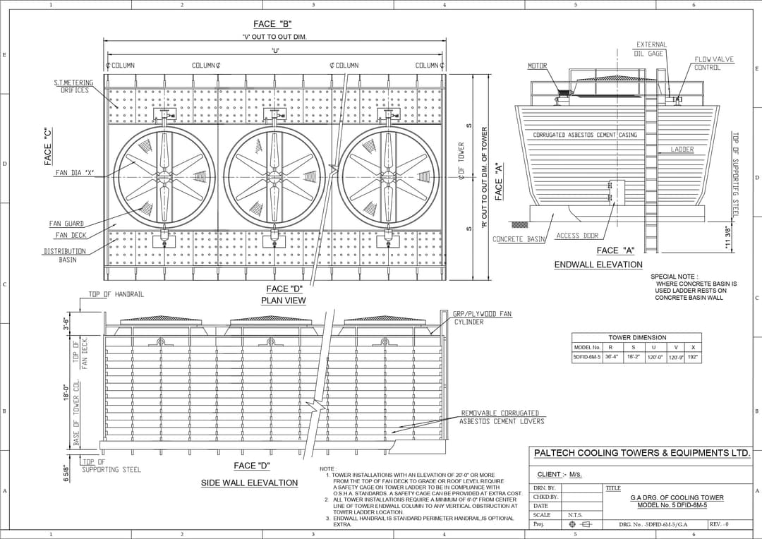 Wooden/Timber Cooling Towers | Traditional Industrial Solutions