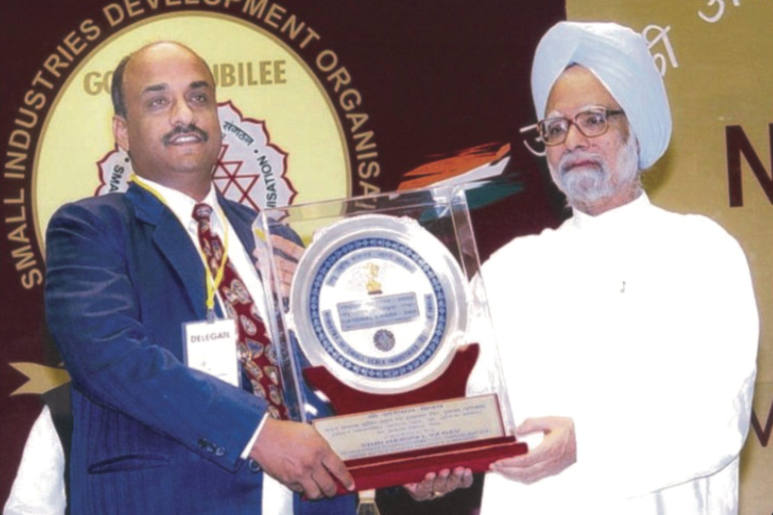 National Award for Quality presented by Hon'ble Prime Minister Dr. Manmohan Singh